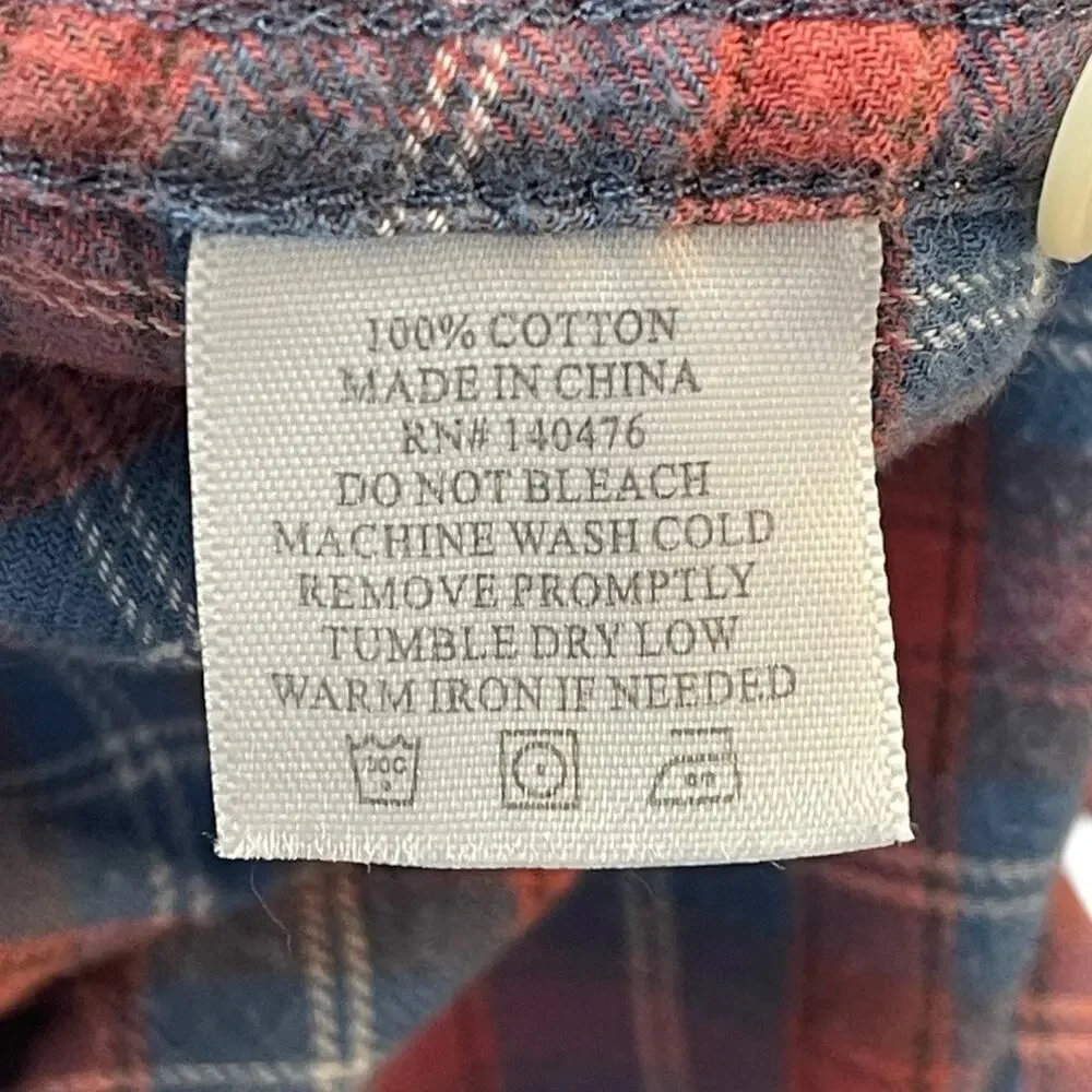 Faherty Men’s Movement Shirt – Half Moon Bay Plaid (Size Large)